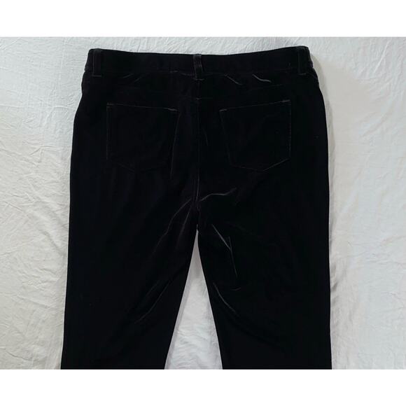 Chico's Tapered Velveteen Jean Style Jegging Pants. Black, Women's 2 (14)? Read. - Picture 8 of 9